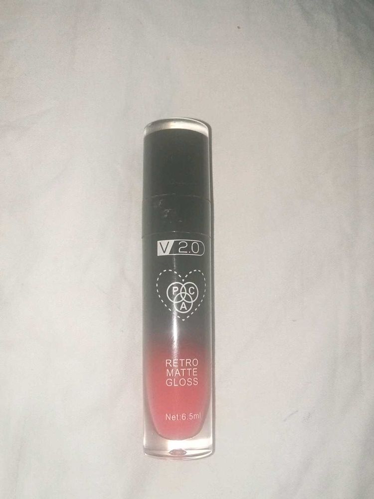 PAC Retro Matte Gloss Lipstick 01 Letter Petal