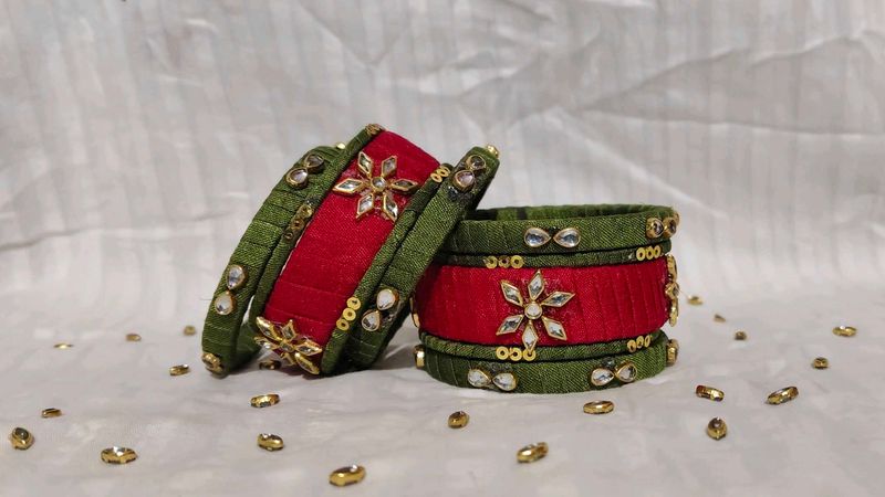 Silk Thread Bangles