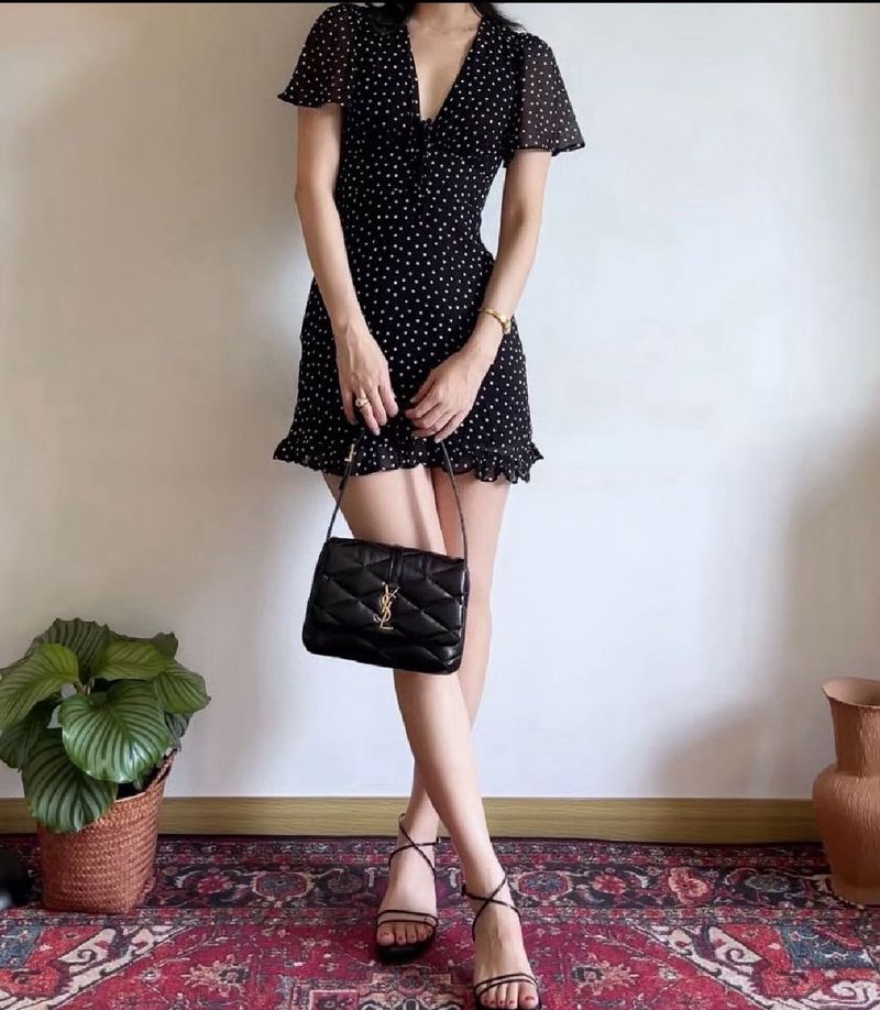 Polka Dot Mini Dress