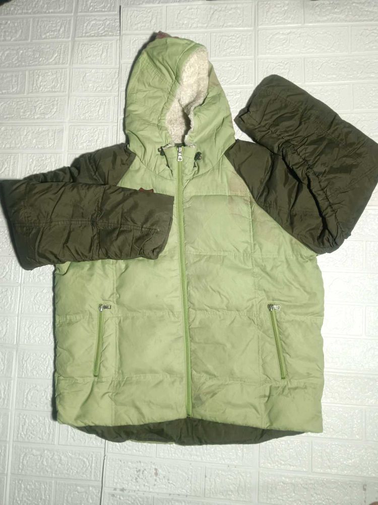 Green Padded Jacket