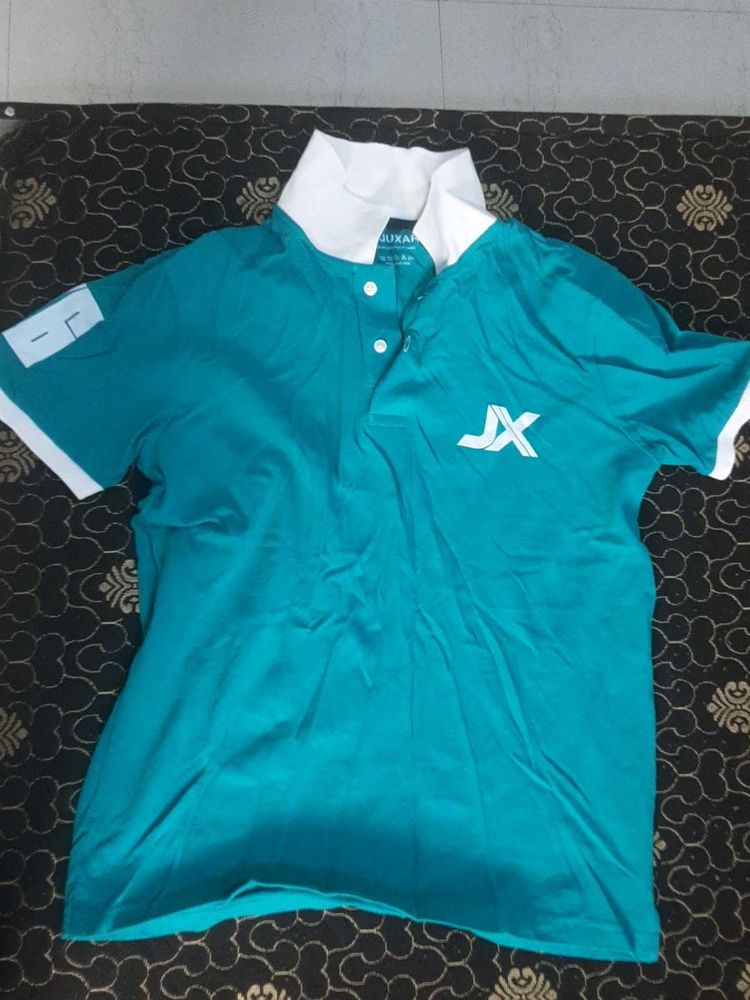 Teal Polo Shirt M size