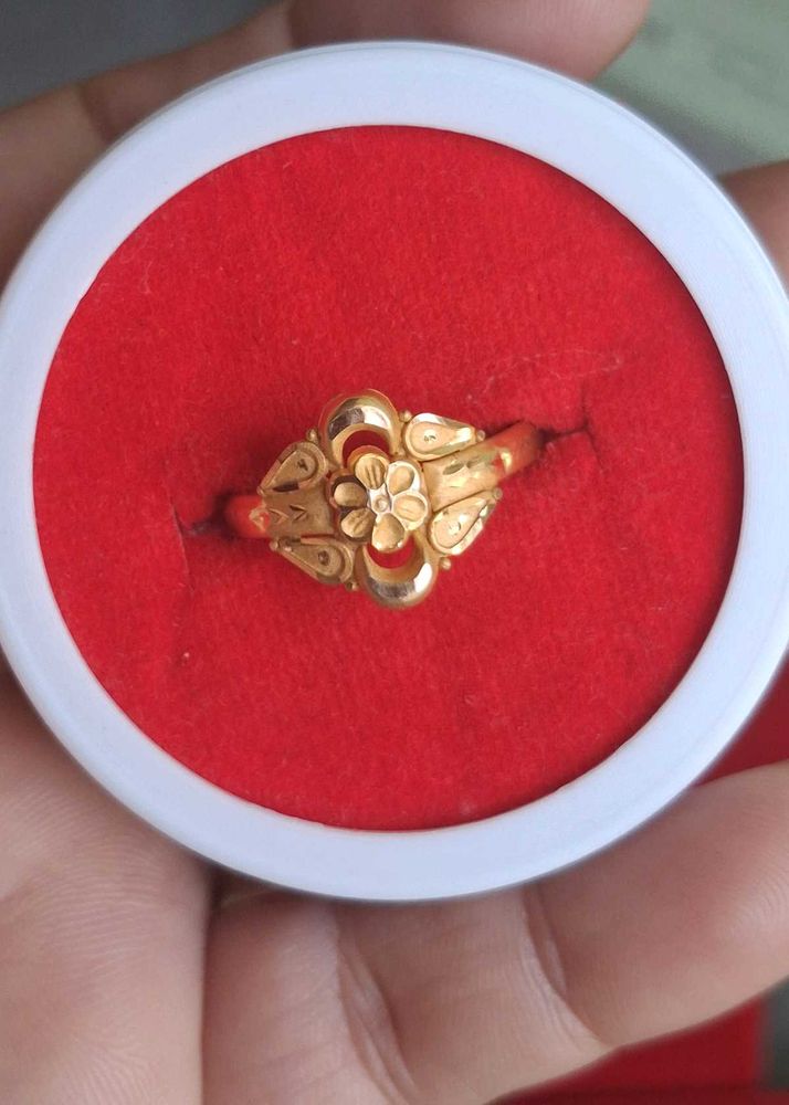 Gold Flower Ring 22crt