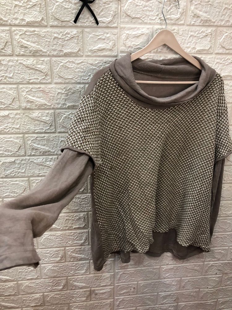 Cozy Cowl Neck Knit Top🐭