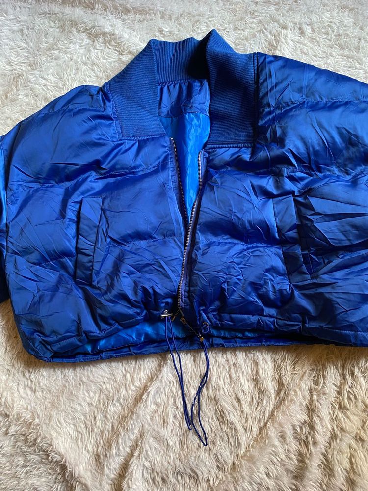 Blue Puffer Jacket