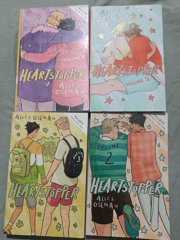 Heartstopper Volumes 2-5