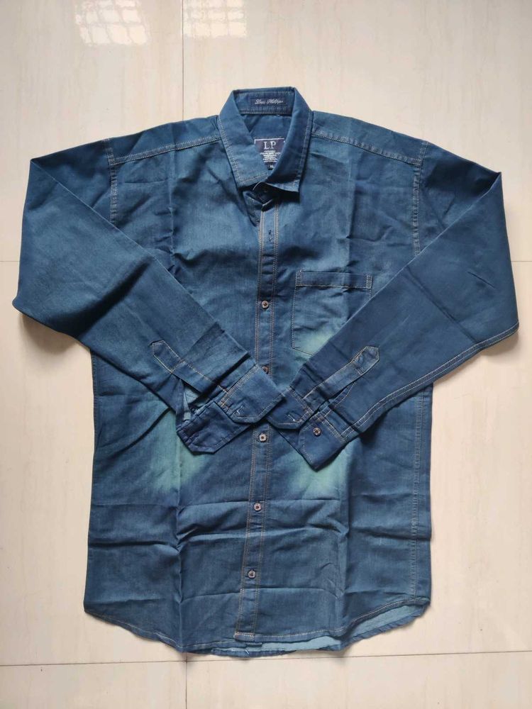 Lp Shirt Denim Full Sleeve
