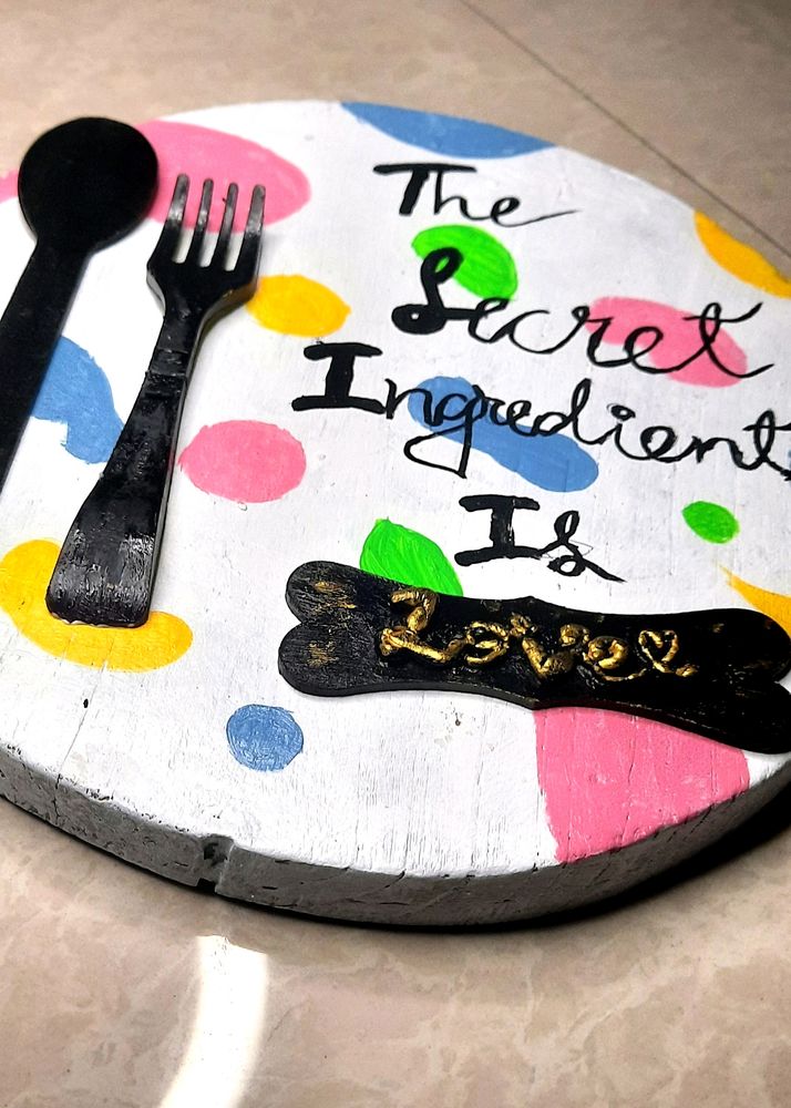 Kitchen Wall Decor With Double-sided Tape