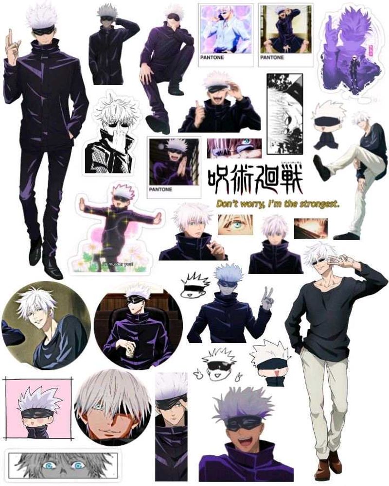 Gojo Stickers And Photocards