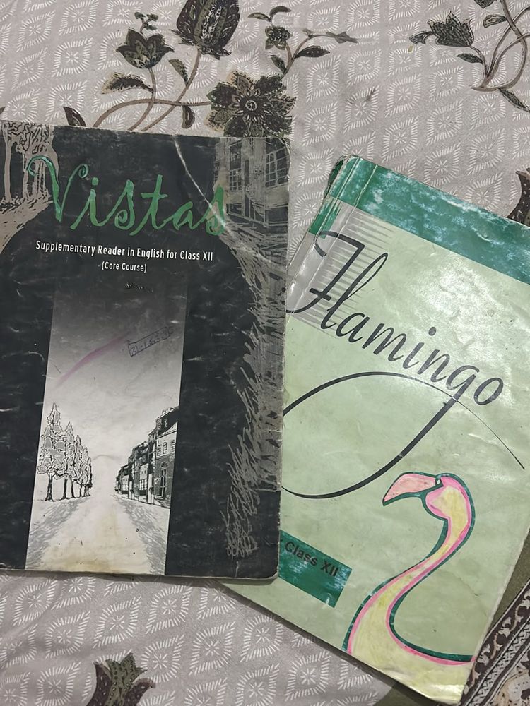 Ncert English Class 12th Flamingo And Vistas Book