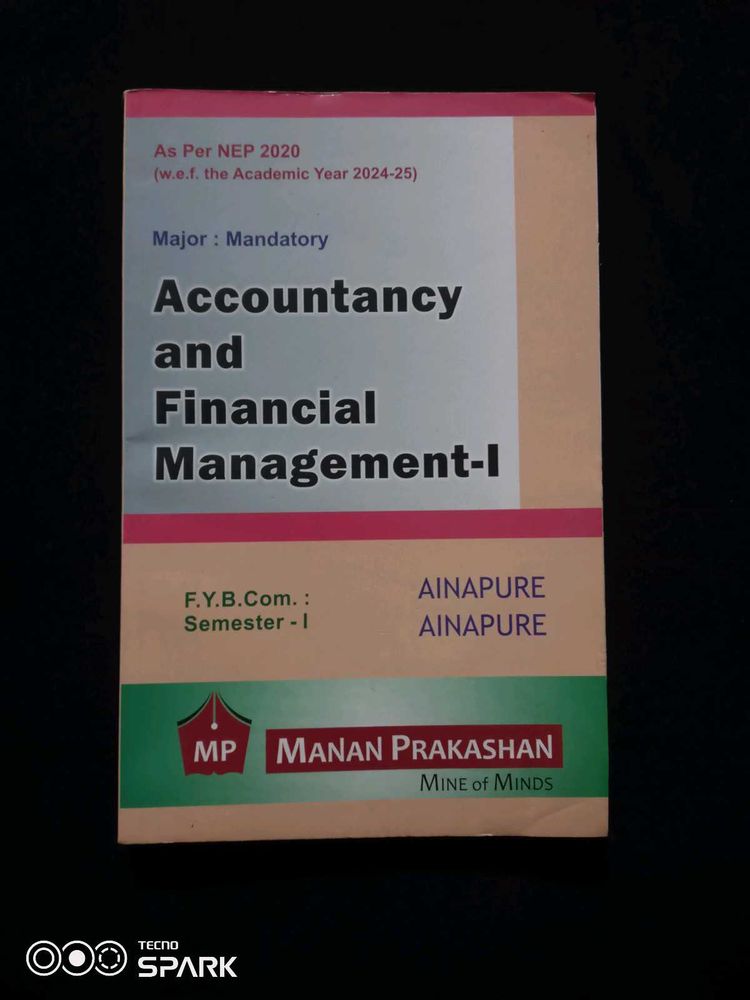 Accountancy &amp; Financial Management-I