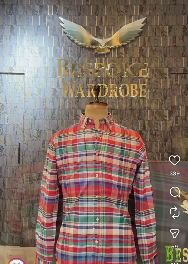 Ralph Lauren Plaid Shirt
