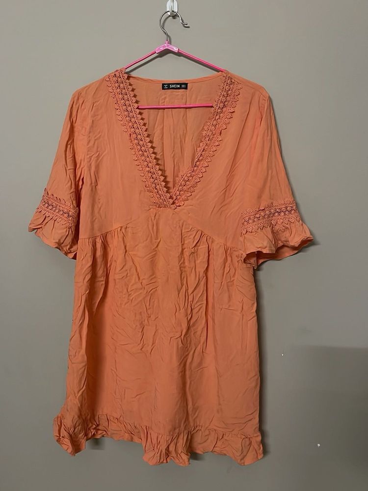 Coral Tunic Dress