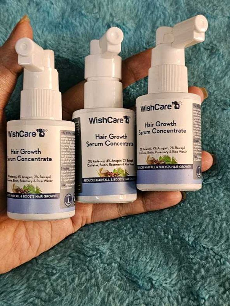 wish care hair growth serum (3pieces)
