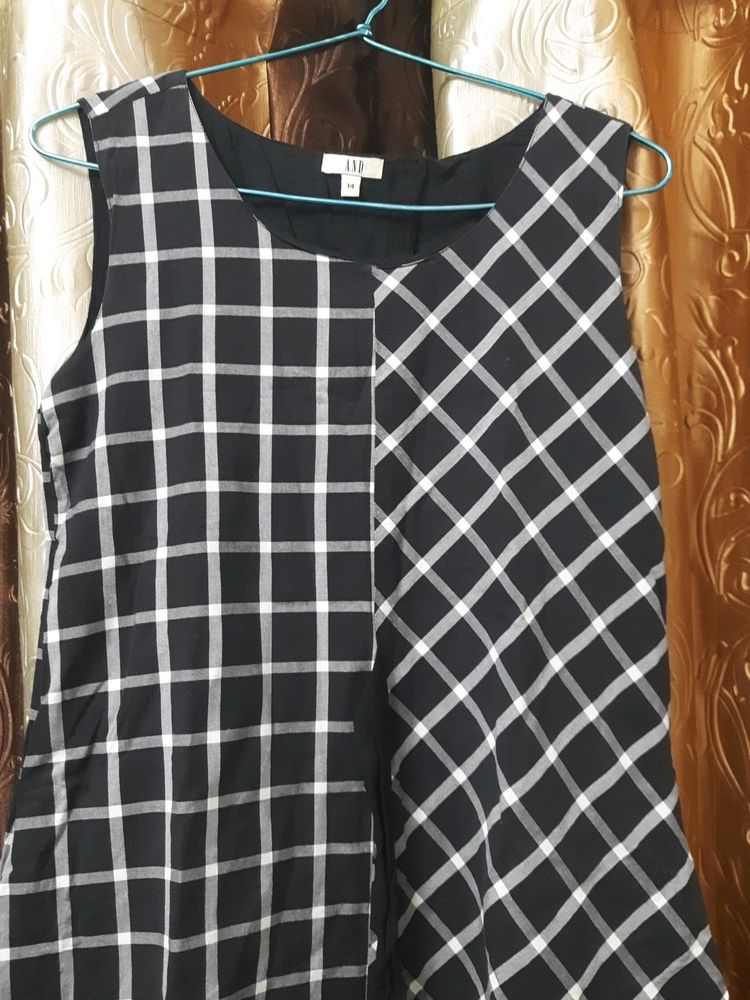 GAP Plaid Sleeveless Dress