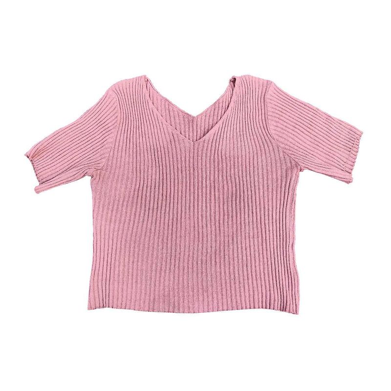 Winter Pink Crop Top
