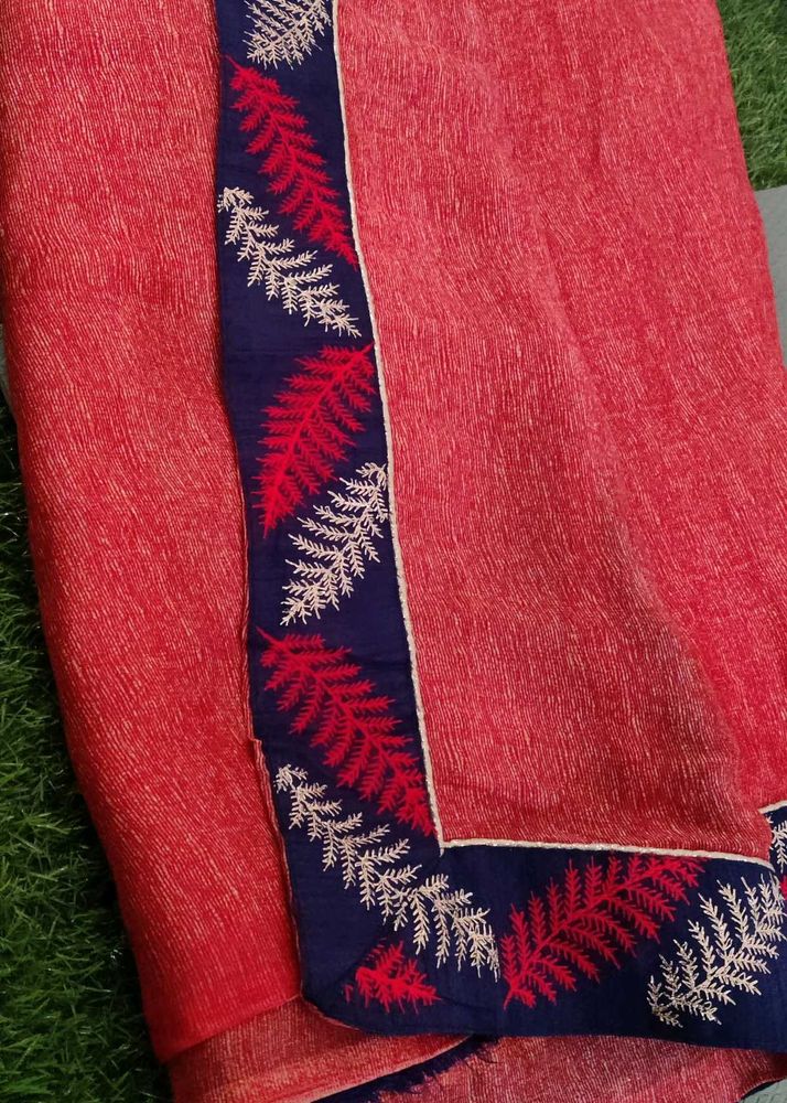 Elegant  Embroidered Saree