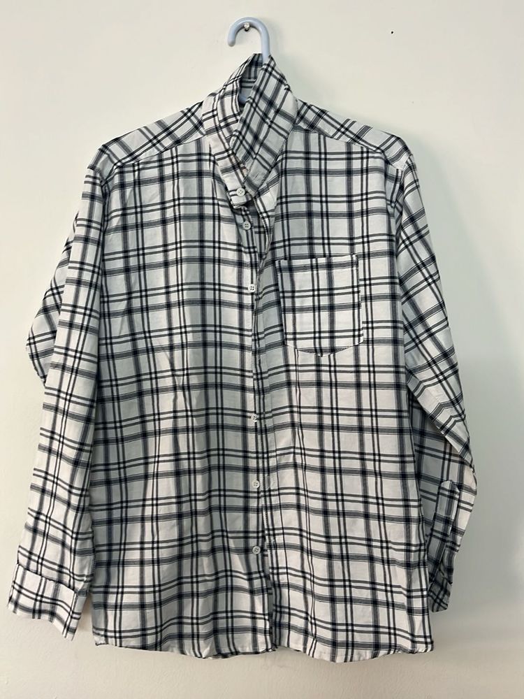 Men’s Checkered Casual Shirt