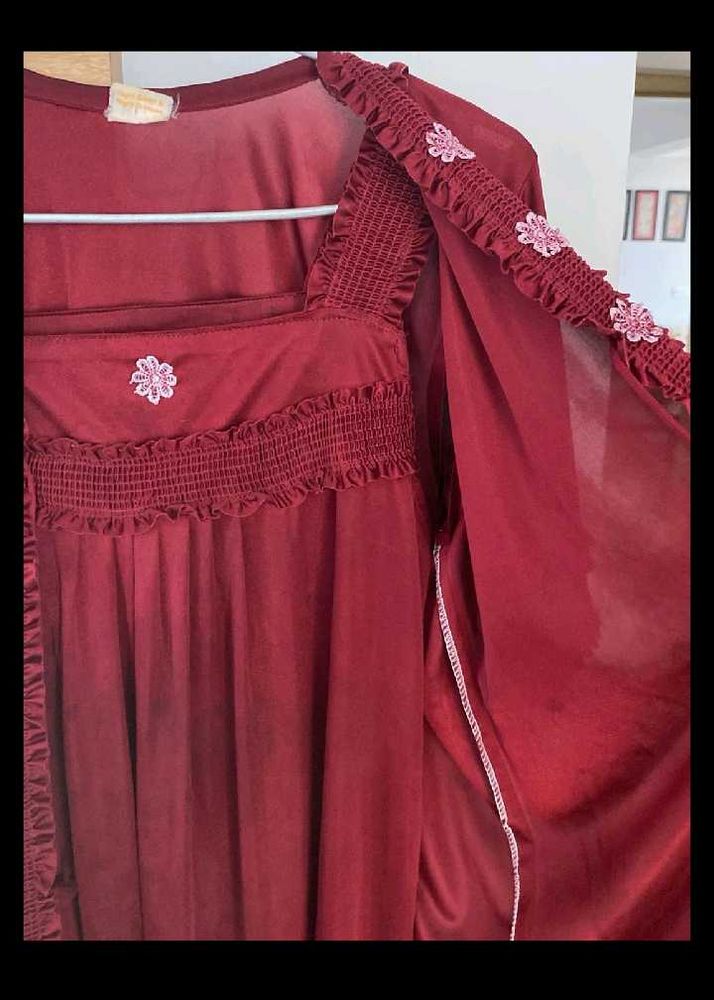 4 Piece Night Gown (Nighty) 1nighty Free
