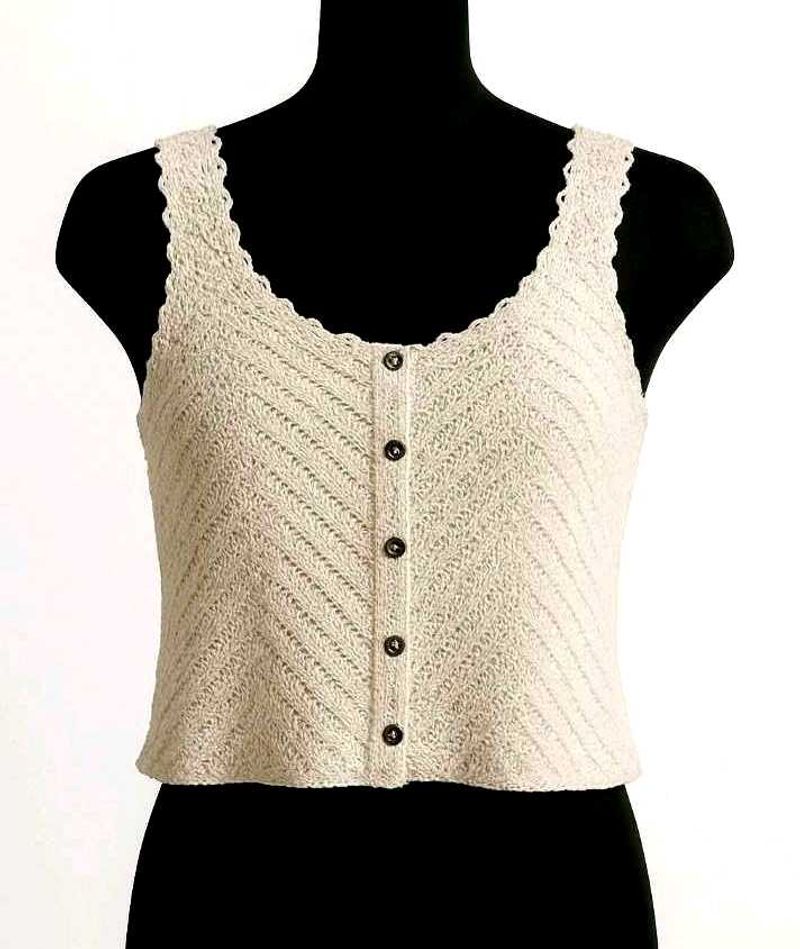 Vintage Crochet Tank Top