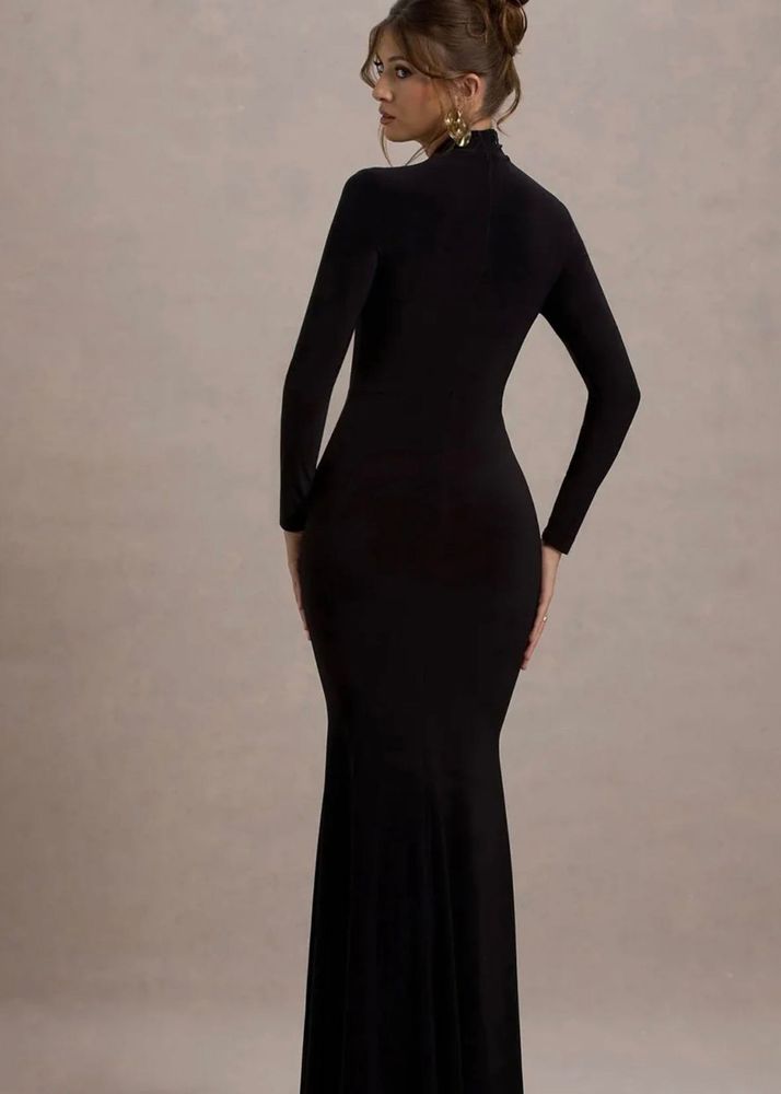 Elegant Black Maxi Dress