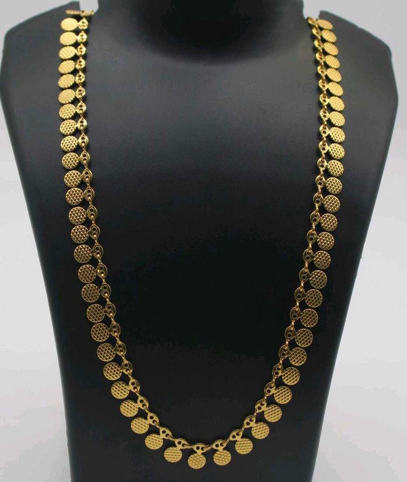 Gold Plated Coin Necklace