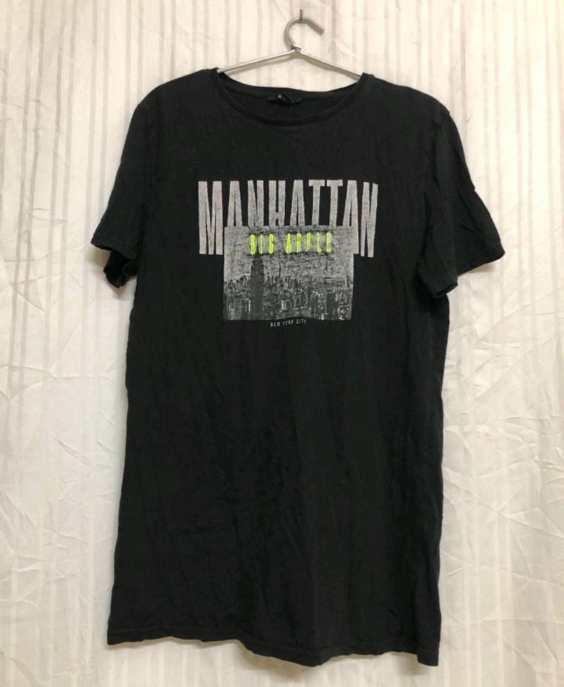 Kiabi Black Short Sleeve T Shirt