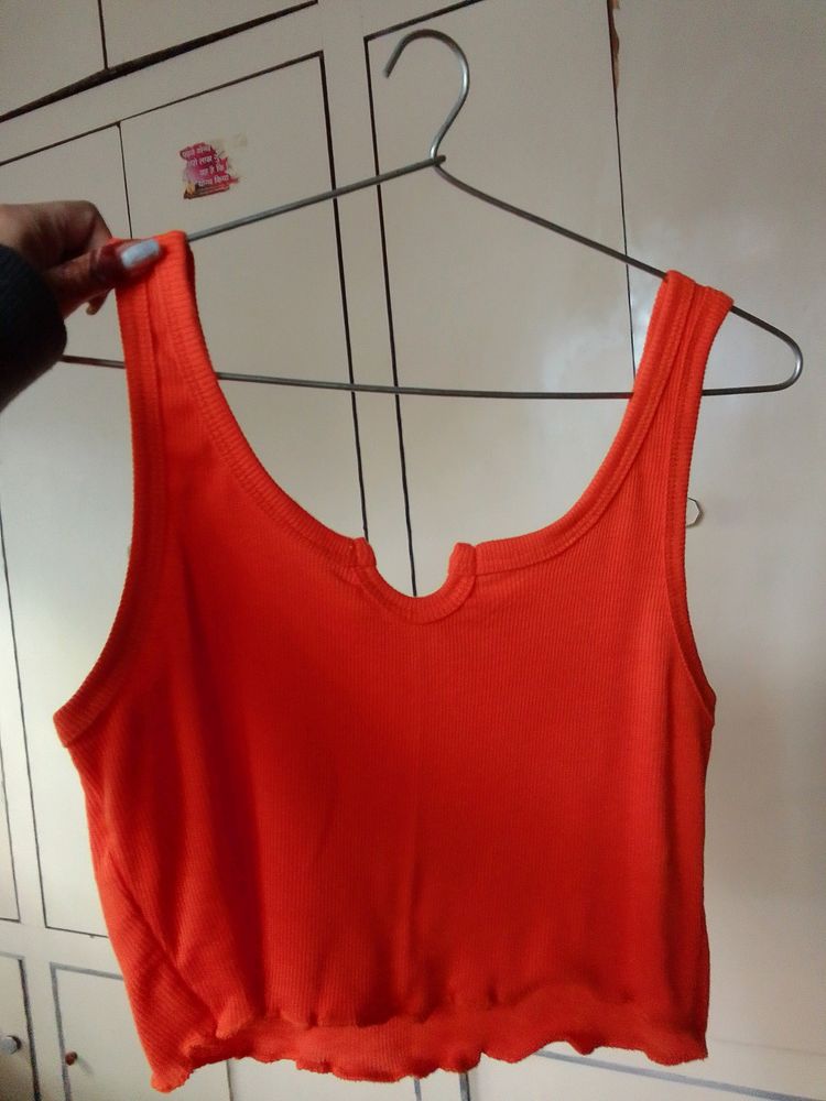 Orange Crop Top 🍊