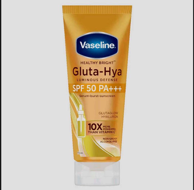 Vaseline Gluta Hya Antioxidant SPF 50 PA+Sunscreen