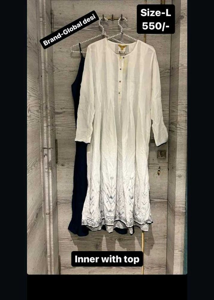 Global Desi kurti with inner