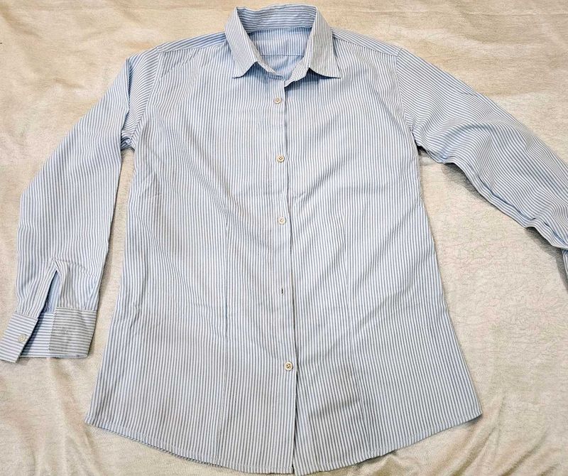 Striped Blue Shirt