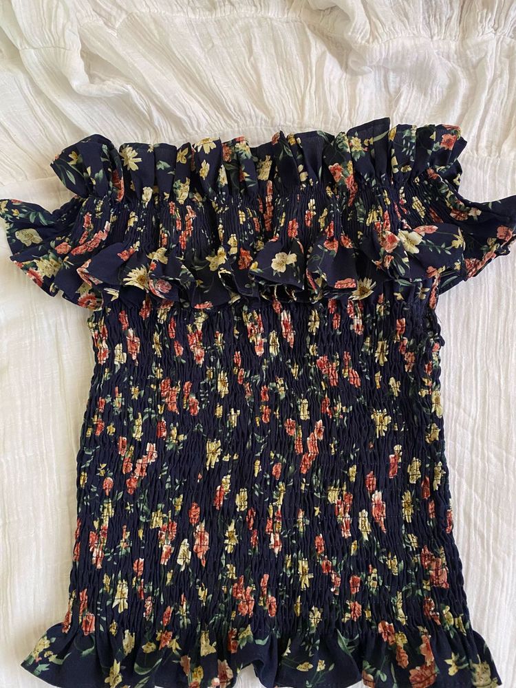 Floral Off-Shoulder Top