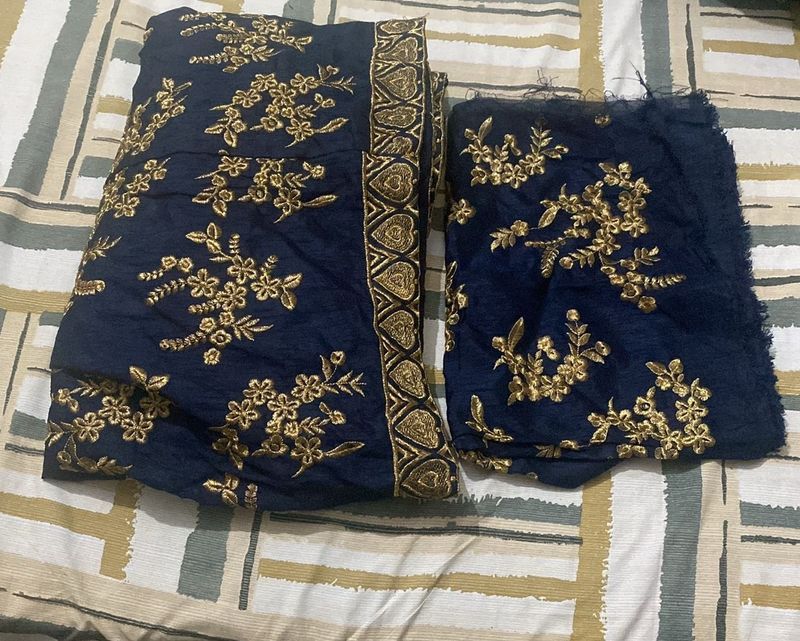 Embroidered Ethnic Skirt (Unused)