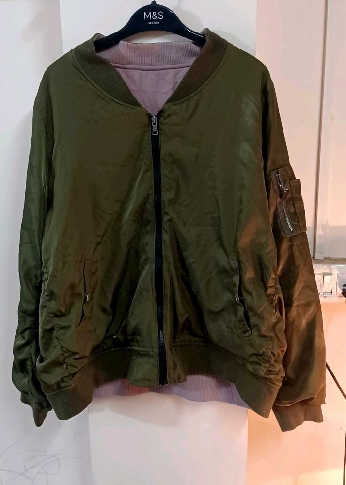 Reversible Bomber Jacket
