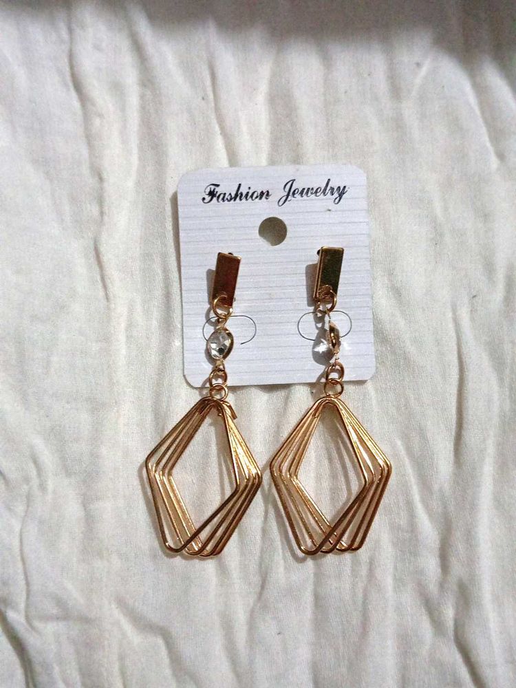 Gold Earrings Combo