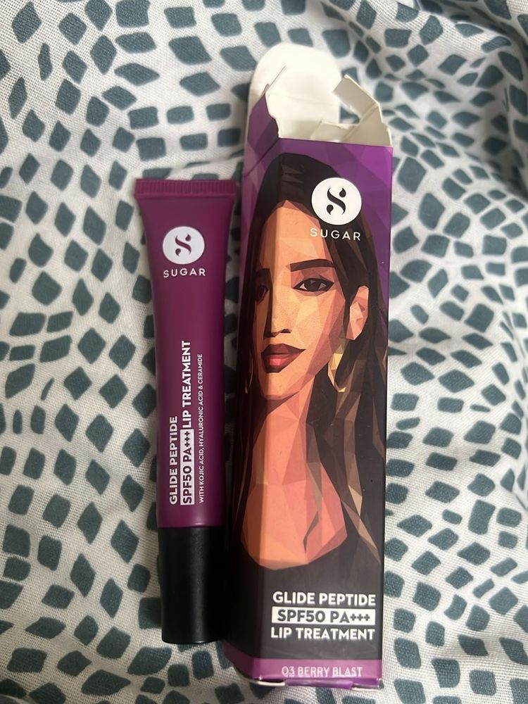 Sugar glide Peptide Spf50 PA+++ Lip treatment