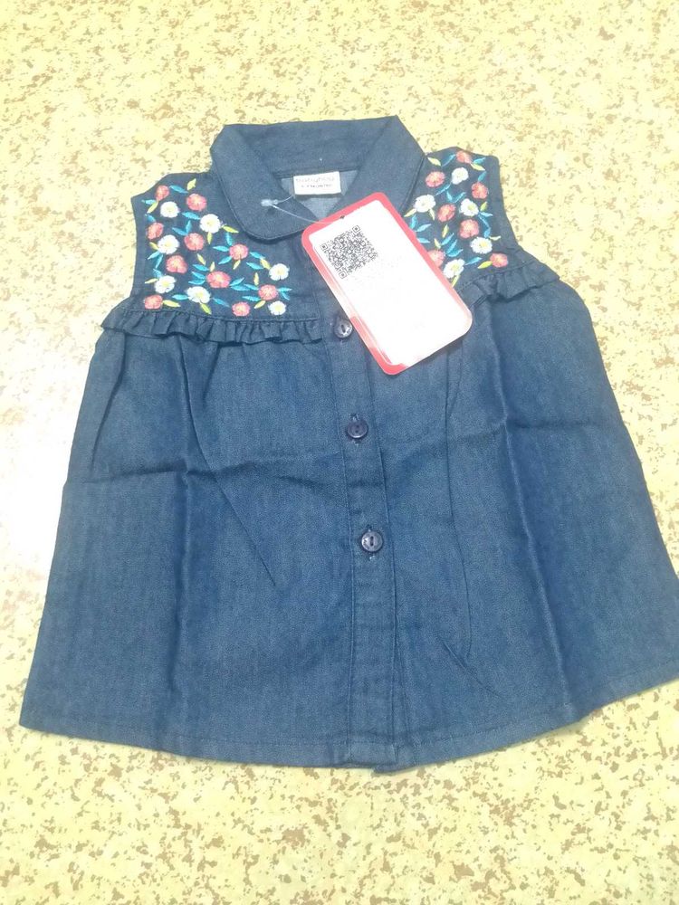 Girls Sleeveless Top