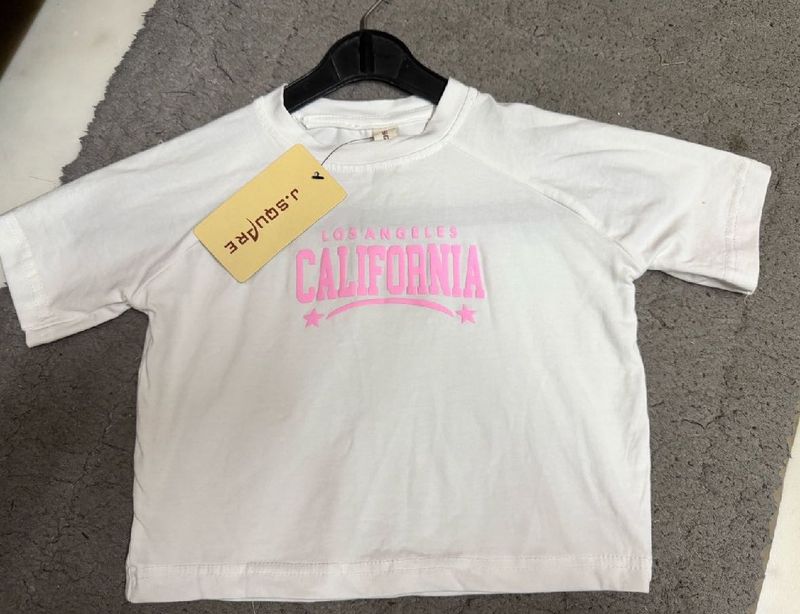 White Crop Top