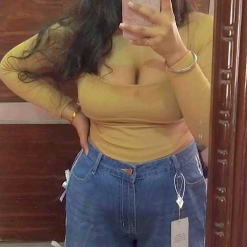 cute and sexy bodycon top .