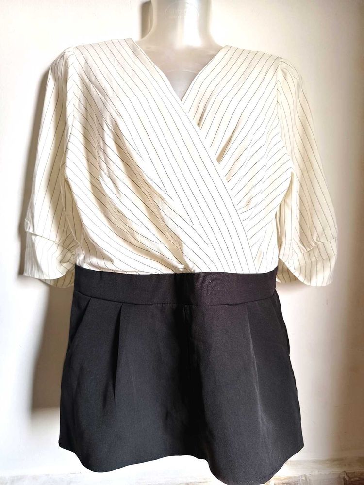 🎊Buy 1, Get 1 Free🎁Striped Formal Top