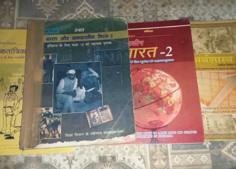 3 Social Science Textbooks Hindi Medium