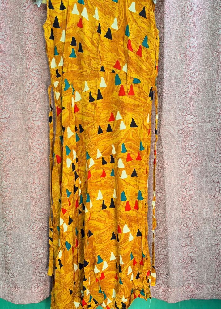 Vibrant Printed Dress