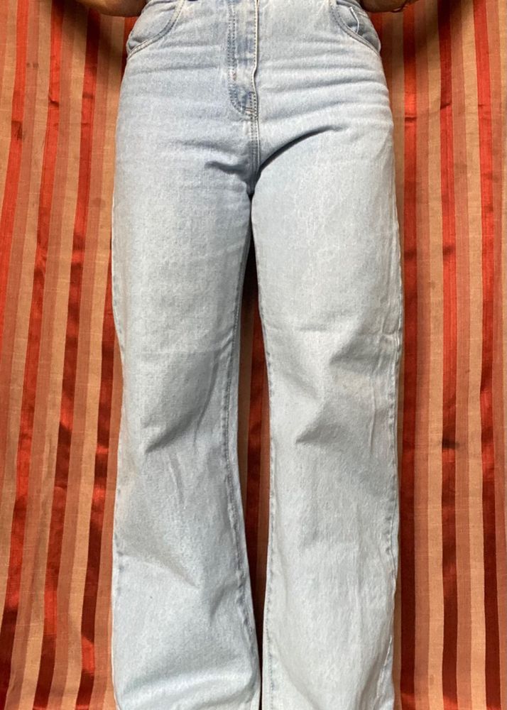 Light Blue High Waist Jeans