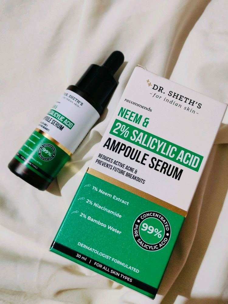 Dr Sheth&#39;s Neem And Salicylic Acid Serum