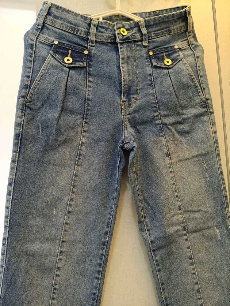 Stylish Blue Denim Jeans