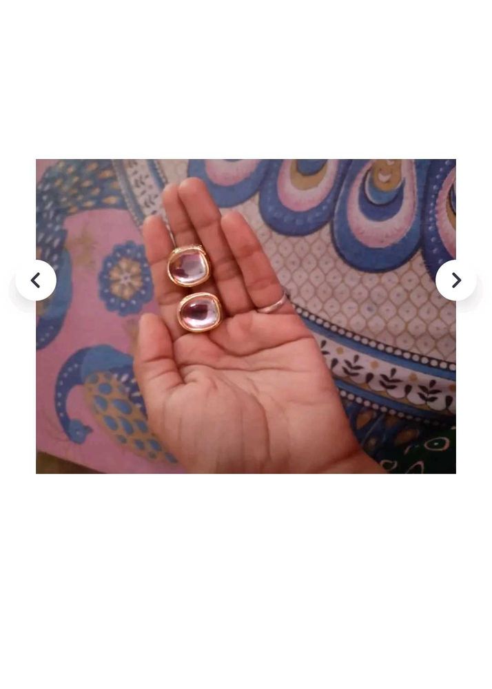 Elegant Kundan Earrings