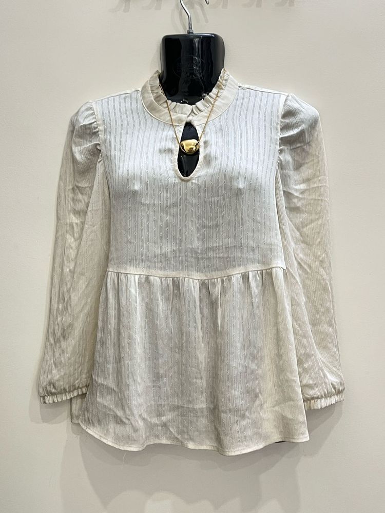 Flash Sale-Veromoda Beige Top