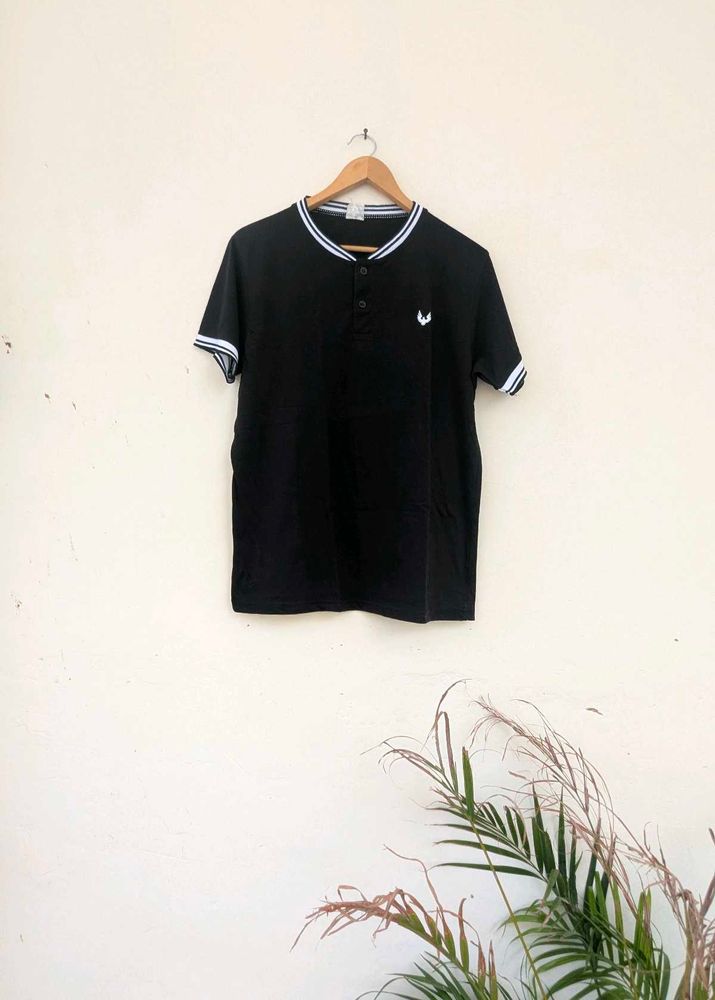 Fred Perry Black T-Shirt