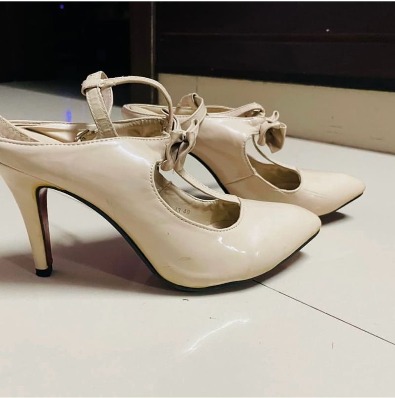 Beige Heels