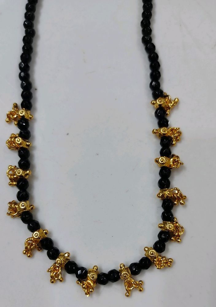 Black beads