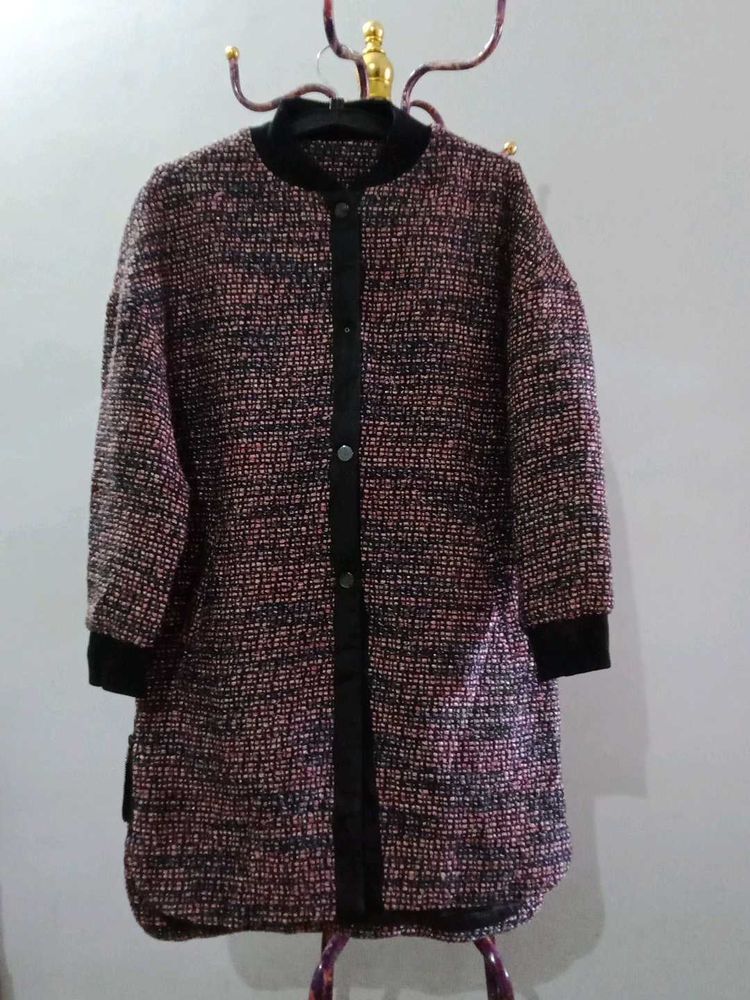Tweed Style Jacket / Coat